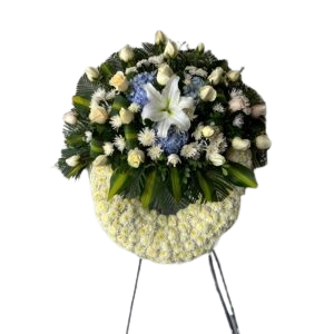 Corona fúnebre Zera