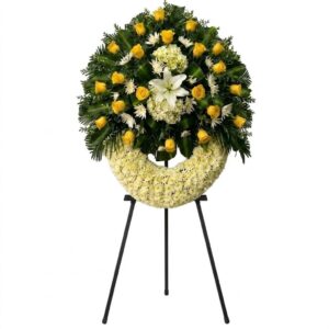 Corona fúnebre Felix