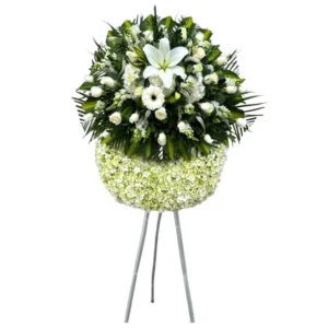 Corona fúnebre Leónidas